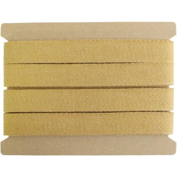 日本紐釦貿易 リネン混テープ 20mmx10m 0.6mm厚