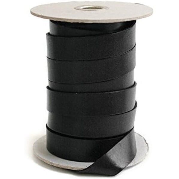 日本紐釦貿易 ヌメ革テープ 20mm巾 長さ10m巻