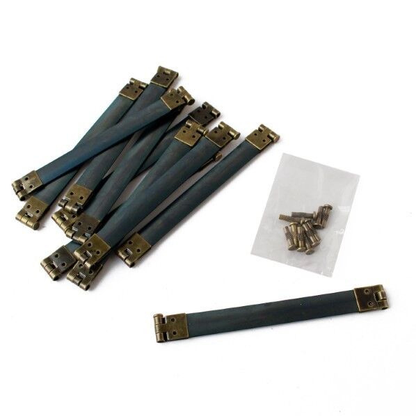 日本紐釦貿易 バネ口金 10cm 10本入 AG