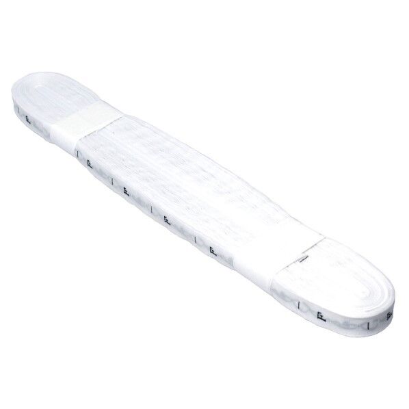 日本紐釦貿易 サイズタグ F 9mm巾 白 徳用1000枚分