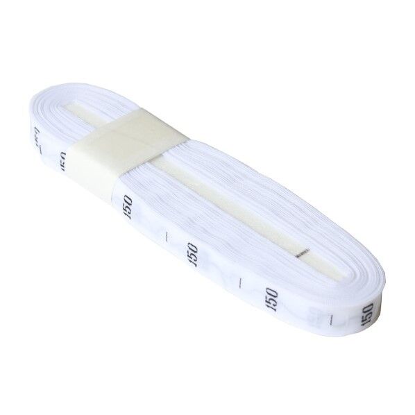 日本紐釦貿易 サイズタグ 150 9mm巾 白 徳用1000枚分