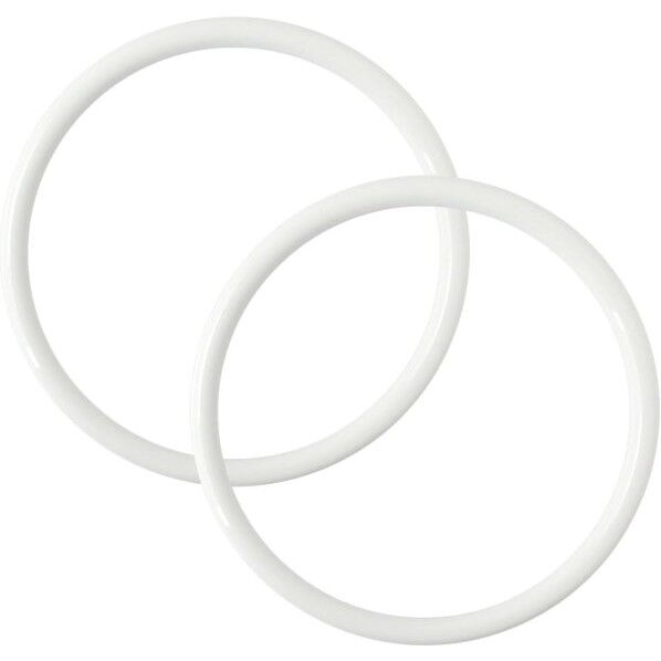 日本紐釦貿易 プラスチックリング プラハンドル 小 内径9cm･外径10.5cm