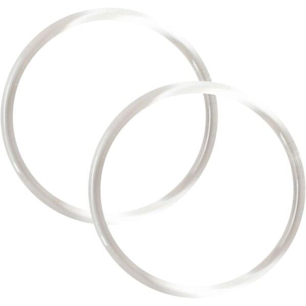 日本紐釦貿易 プラスチックリング プラハンドル 小 内径9cm･外径10.5cm