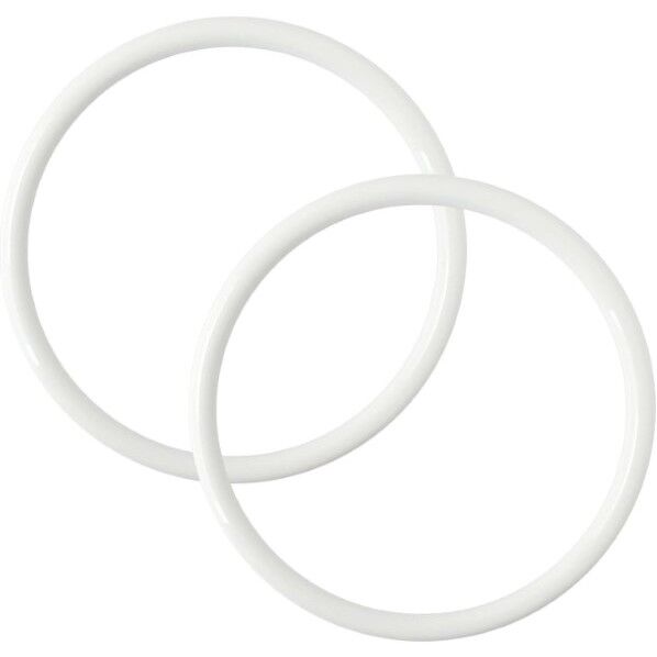 日本紐釦貿易 プラスチックリング プラハンドル 大 内径11cm･外径13cm