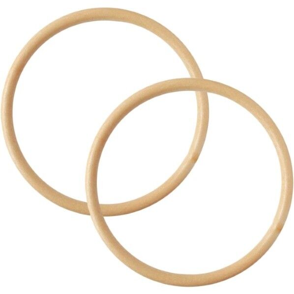 日本紐釦貿易 プラスチックリング プラハンドル 大 内径11cm・外径13cm