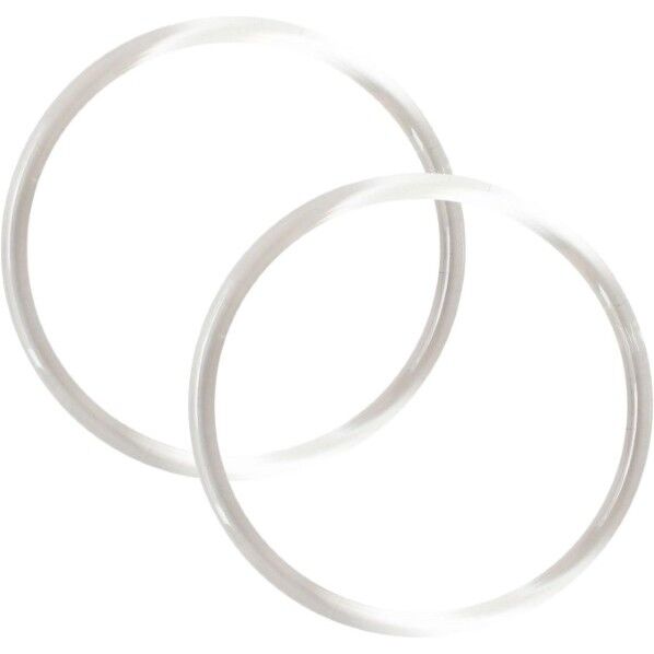 日本紐釦貿易 プラスチックリング プラハンドル 大 内径11cm・外径13cm