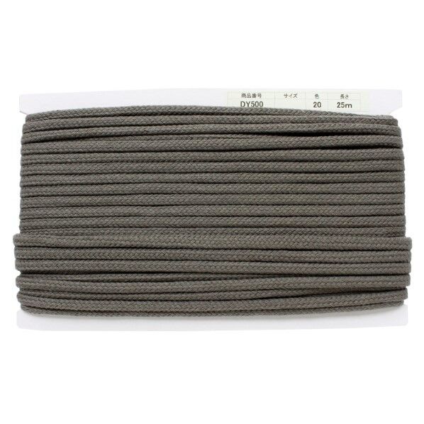 日本紐釦貿易 アクリル手芸用コード φ約8mm×25m