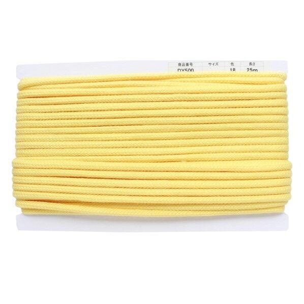 日本紐釦貿易 アクリル手芸用コード φ約8mm×25m