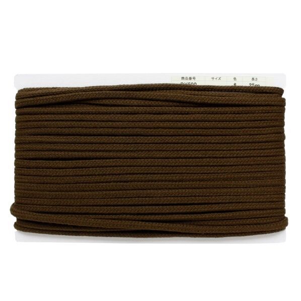 日本紐釦貿易 アクリル手芸用コード φ約8mm×25m