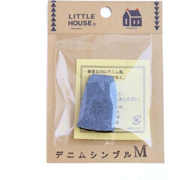 金亀糸業 デニムシンブル L口径約24mm/長さ39mm