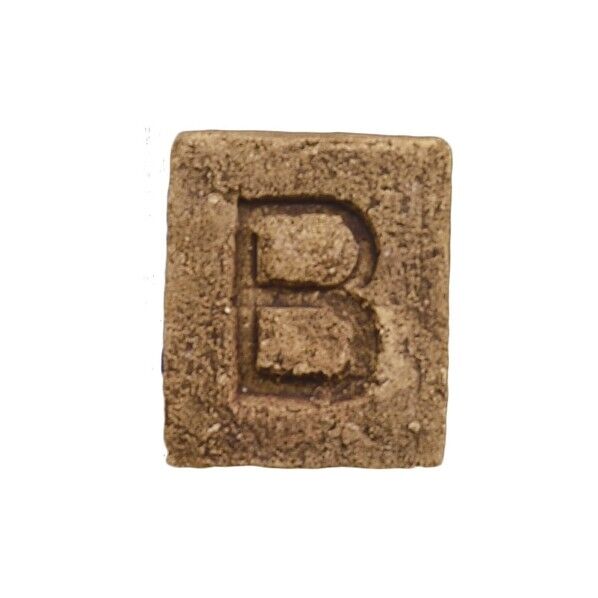 ブリックスネーム 1文字 ユーズドブラウン B