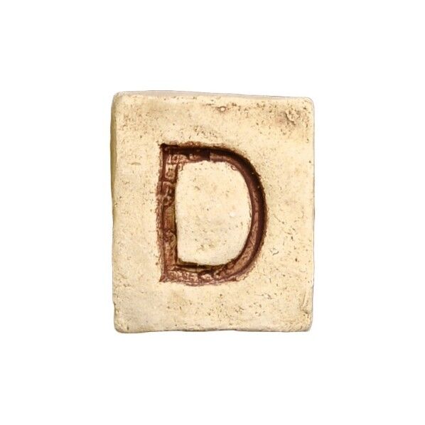 ブリックスネーム 1文字 オールドホワイト D