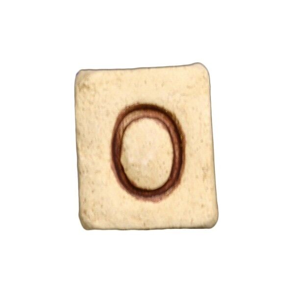 ブリックスネーム 1文字 オールドホワイト O