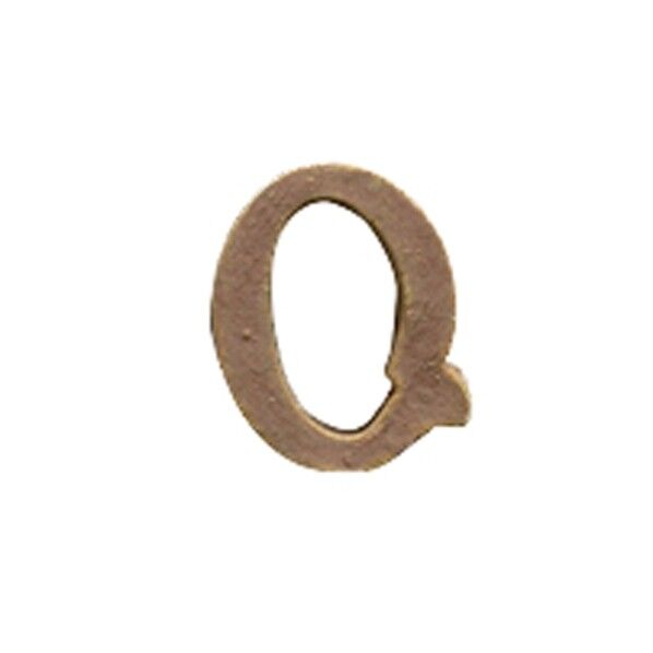 ブリックスネーム ソリッドスタイルL 1文字 レッドブラウン 0