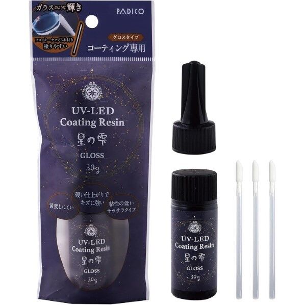 パジコ 星の雫 グロス 30g パジコ フロッキーチップ付き ノズル付き 403366