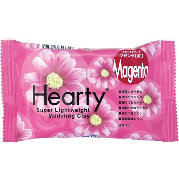 パジコ 軽量粘土 ハーティクレイ 50g 301252 日本製