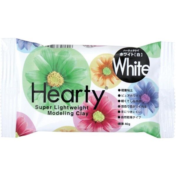 パジコ 軽量粘土 ハーティクレイ 40g 301251 日本製