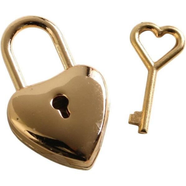 INAZUMA 鍵付き南京錠 ハート W21mm×H36mm 1個