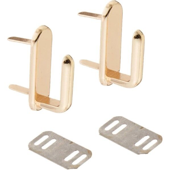 INAZUMA 足折れ金具フック H16mm×W34mm 2個