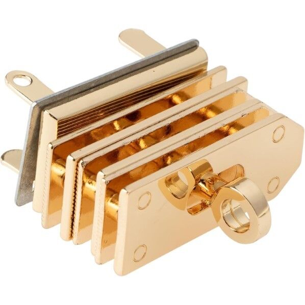 INAZUMA ケリーバッグ風足折れ金具 H34mm×W12mm×D8mm 1セット