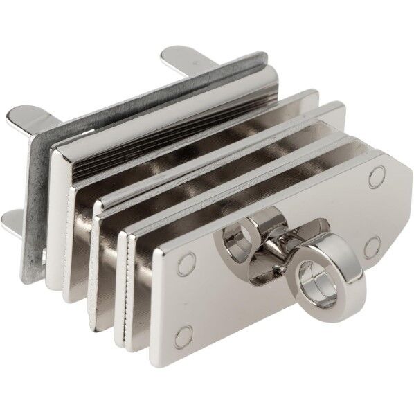 INAZUMA ケリーバッグ風足折れ金具 H34mm×W12mm×D8mm 1セット