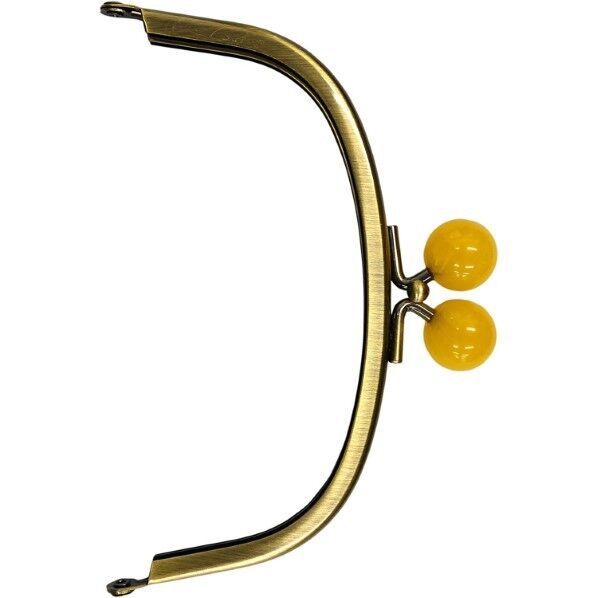 INAZUMA 玉付口金〈カンなし〉 #6 色 BK-1275AG