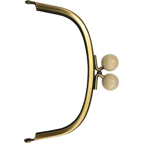 INAZUMA 玉付口金〈カンなし〉 #0 色 BK-1275AG