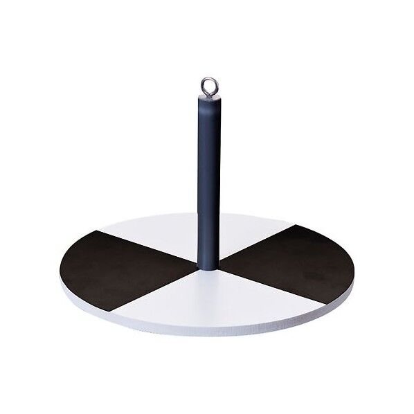 透明度板(セッキー板) 白黒4分割 394328003 φ250mm 4-1639-02 1個