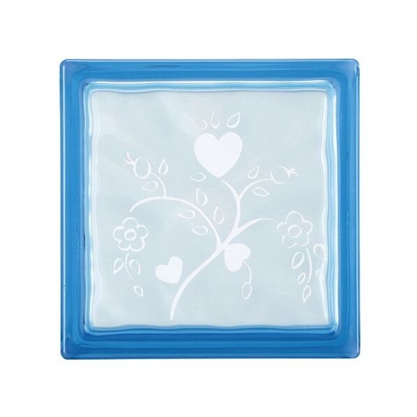 デザインガラスブロック ハート