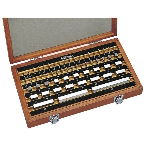 ゲージブロックセツト 鋼製 516-955 BM1-56-1 1