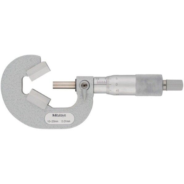 V溝マイクロメータスピンドル測定面超硬合金チップ付 0670-11-0030460 VM3-25P 1個