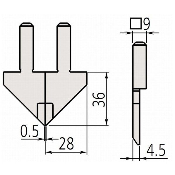 M型測定子/1対 07CZA056 1個