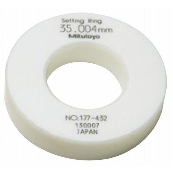 ミツトヨ セラミック製リングゲージ/4mm ホワイト SR-4 1個...