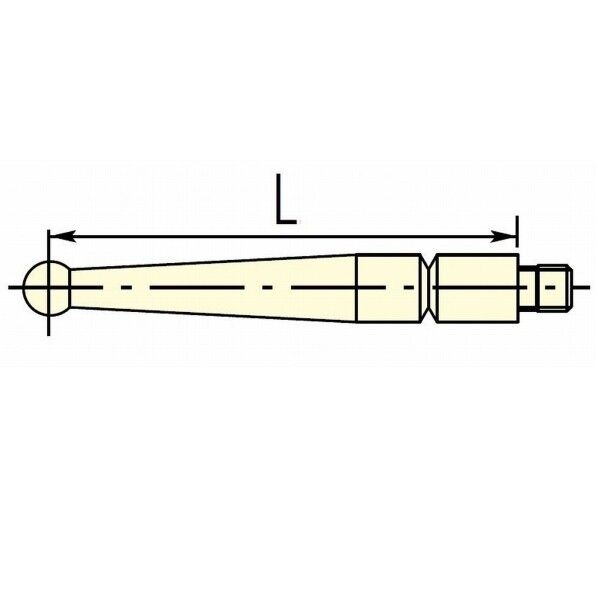 測定子/2Dポイント/TI-613H用TI-413H用 103006 1本