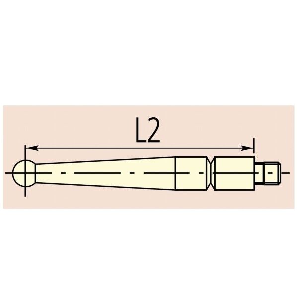 ルビー測定子 21CZA201 1本