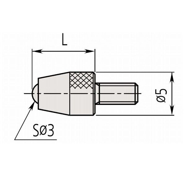 3Dプラスチツク測定子 901994 1本