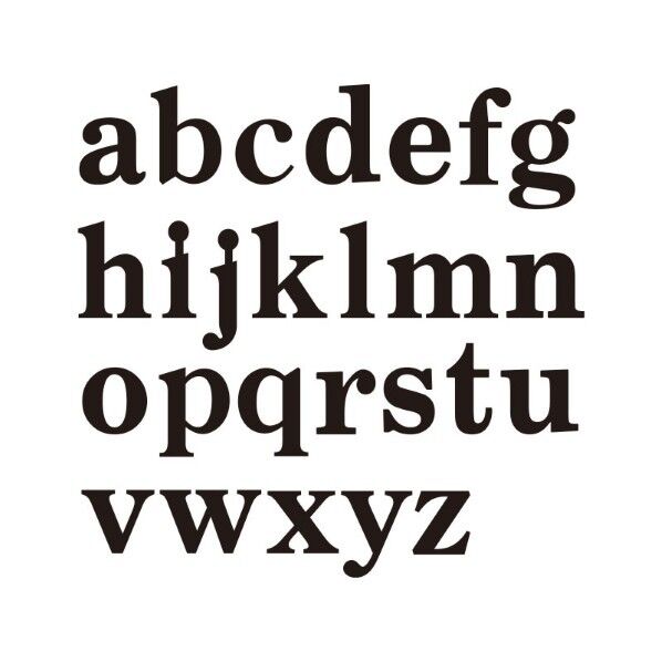 キリモジ ローマン H30サイズ 1文字追加 c