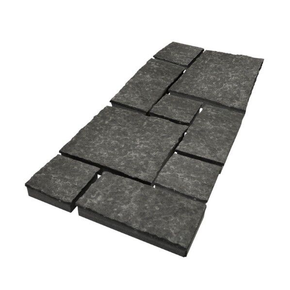 バザルクラシコ エイジング 方形乱貼パターン モチーフ