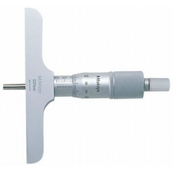 深さ測定用マイクロメーターデプスマイクロメーター(128-102) DMS100-25 1