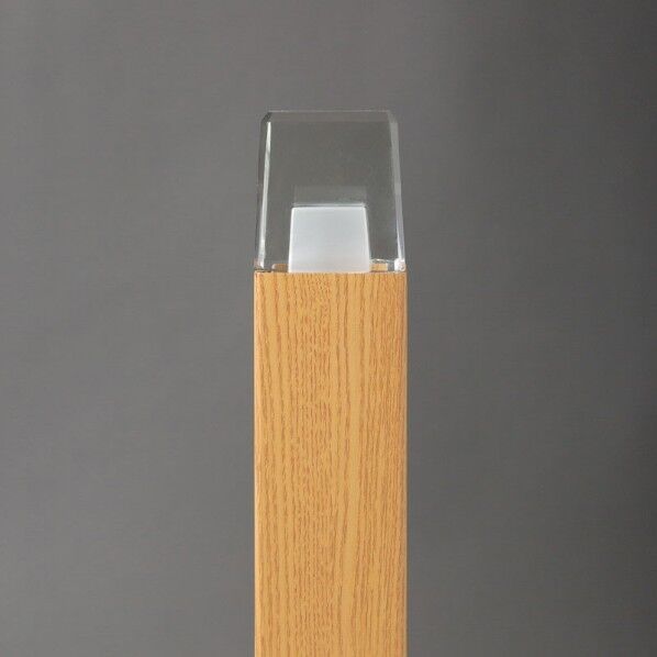 プリモ ポールライトスクエアスリム H700・1W オーク