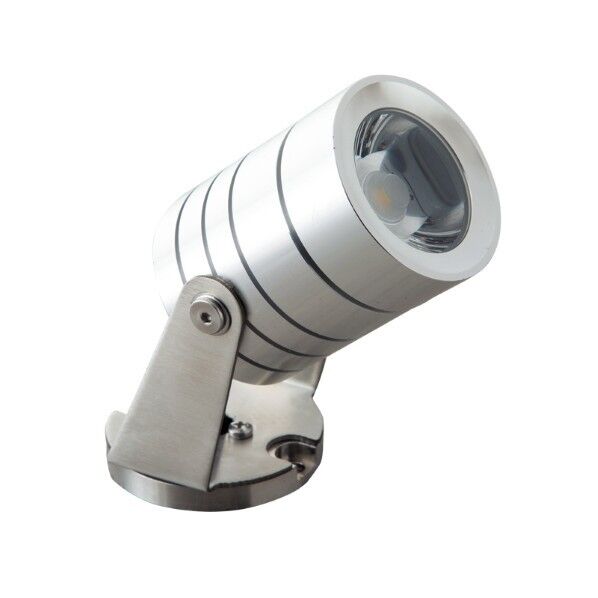 プリモ スポットライト 壁面用 お徳用2個セット 1W シルバー