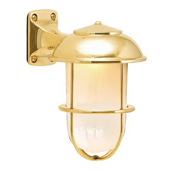 真鍮製ポーチライト BR5000 FR LE12V くもり