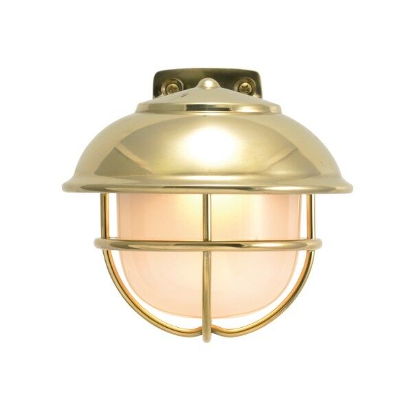 真鍮製ポーチライト BR5000 SHORT FR LE12V くもり