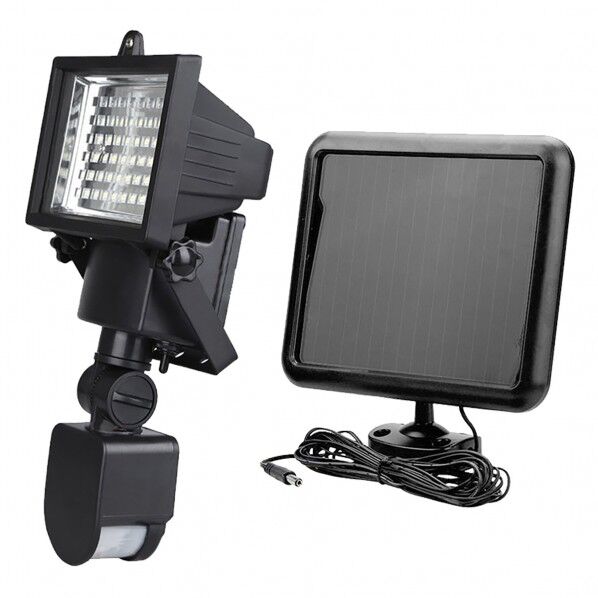 ソーラーセンサー LED投光器 防犯対策