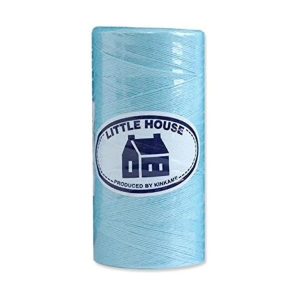 金亀糸業 リトルハウス しつけ糸 500m ブルー