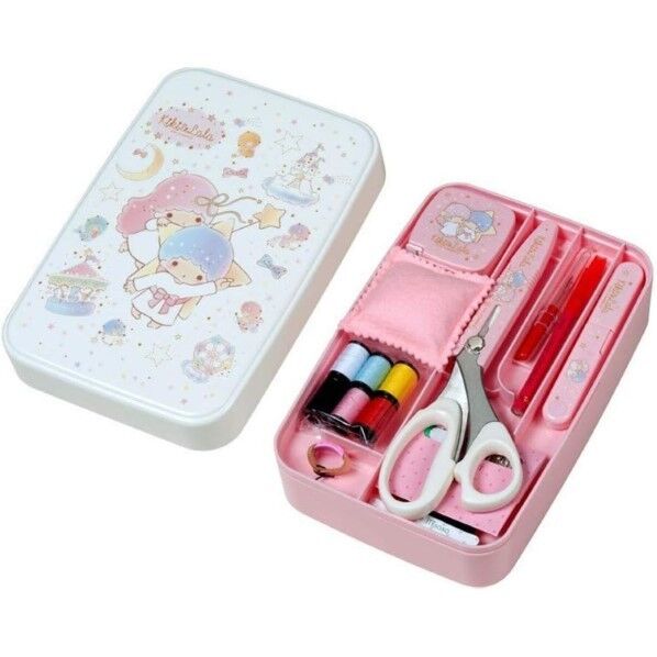 ミササ サンリオ ソーイングセット うす型タイプ リトルツインスターズ キキ&ララ No.1491