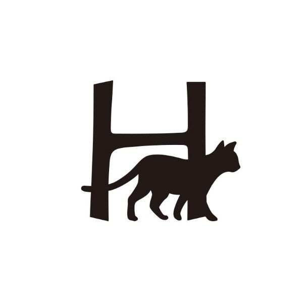 キリモジ･キトゥン オプション 猫デザインに変更 H ブラック