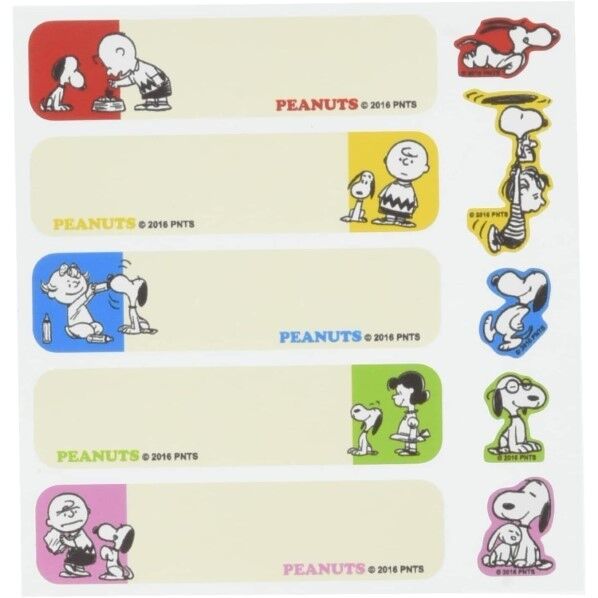 ミササ スヌーピー ネームラベル ヴィンテージ A アイロン接着 8570