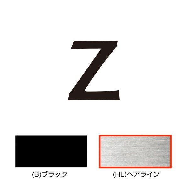 キリモジ・キトゥン オプション 1文字追加 z ヘアライン