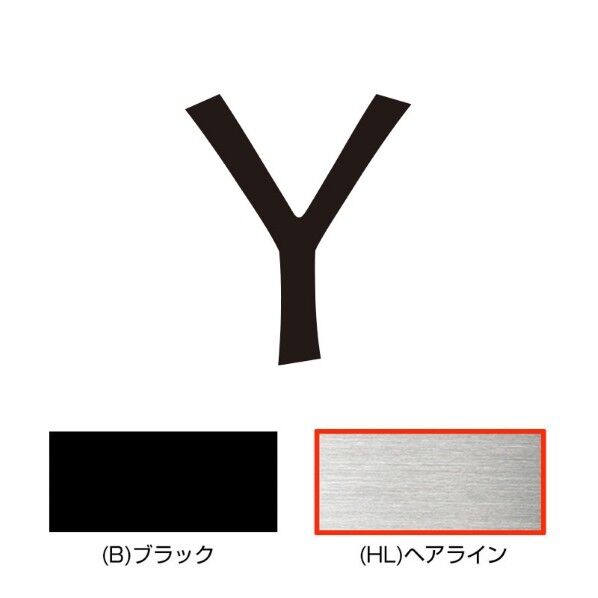 キリモジ･キトゥン オプション 1文字追加 Y ヘアライン